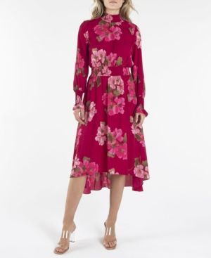 nanette Nanette Lepore Long Sleeve Dress with Smocking Detail | Macys (US)