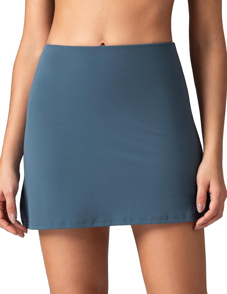 Colorfulkoala Dreamlux Tennis Skirt with Inner Shorts Pockets High Waisted Casual Athletic Golf S... | Amazon (US)