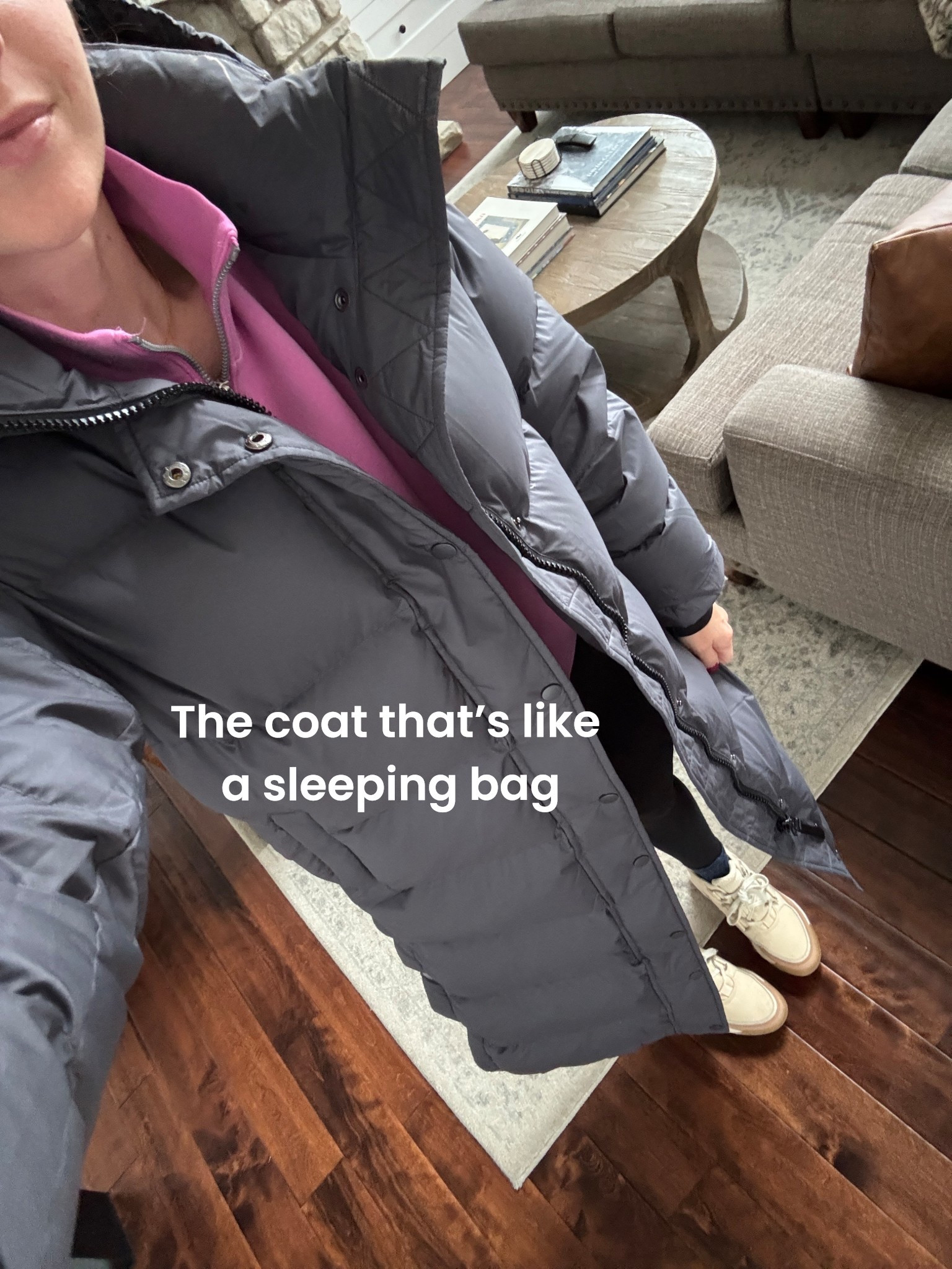 Been wearing this coat on repeat! It’s so warm and a great price for the quality. Im in a size small.