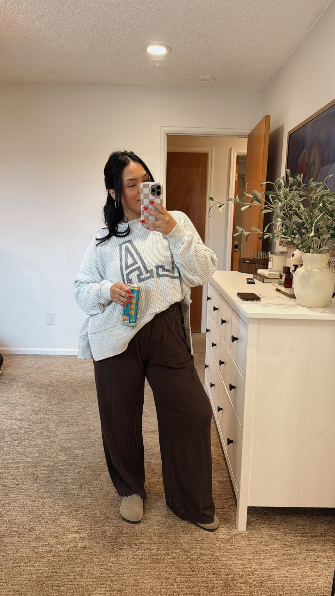 Comfy outfits for the win ✨ 
Top - Medium (size down very oversized)
Pants - Medium Short

#LTKootd #LTKmomlife #LTKMidsize