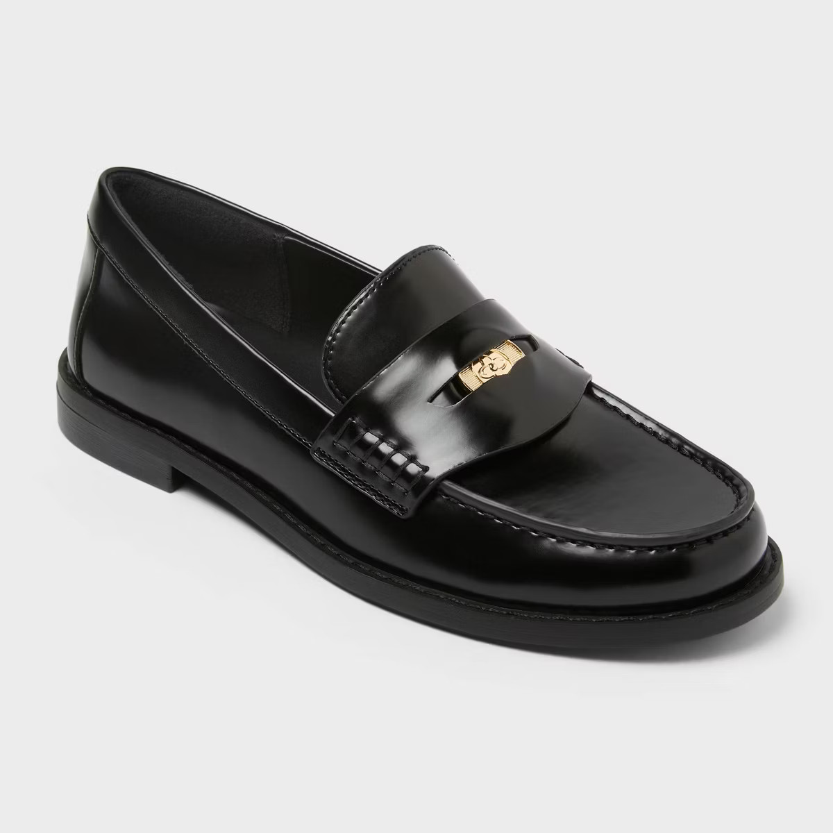 Women’s Phyllis Penny Loafers with Memory Foam Insole – A New Day™ Black 6 | Target