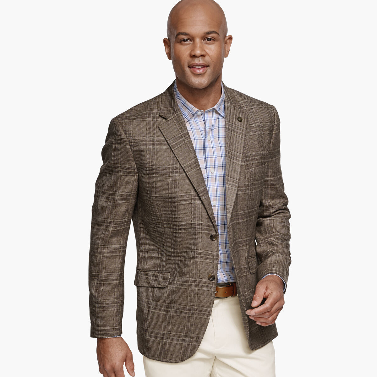 Dress Plaid Blazer | Johnston & Murphy