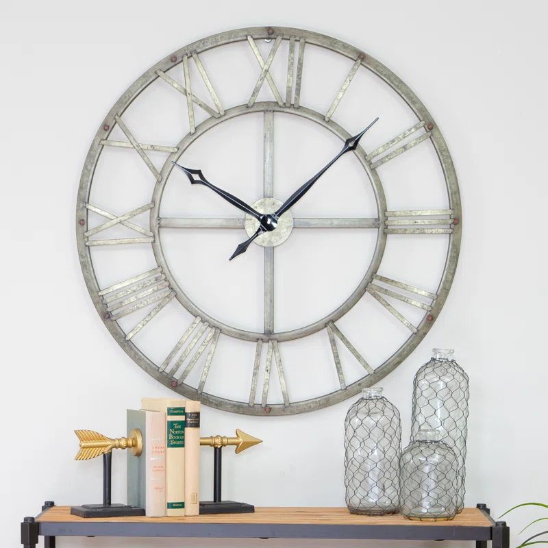 Oversized Vergara 32" Wall Clock | Wayfair North America