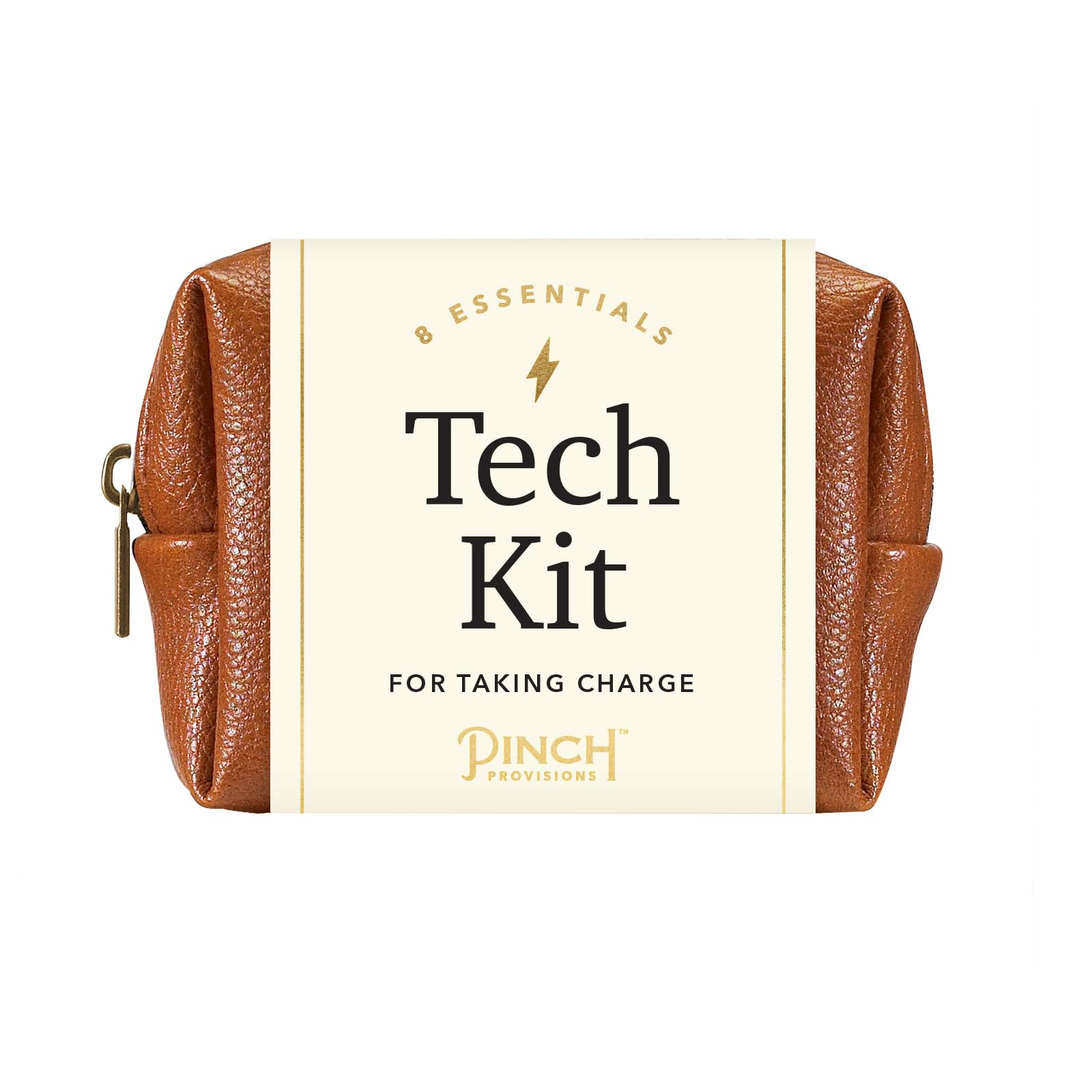 Pinch Provisions Tech Kit, Cognac Includes 8 Must-Have Emergency Essential Items for Techies, Tec... | Amazon (US)