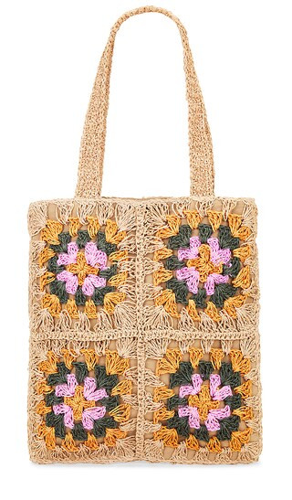 Krista Bag in Natural Multi | Revolve Clothing (Global)