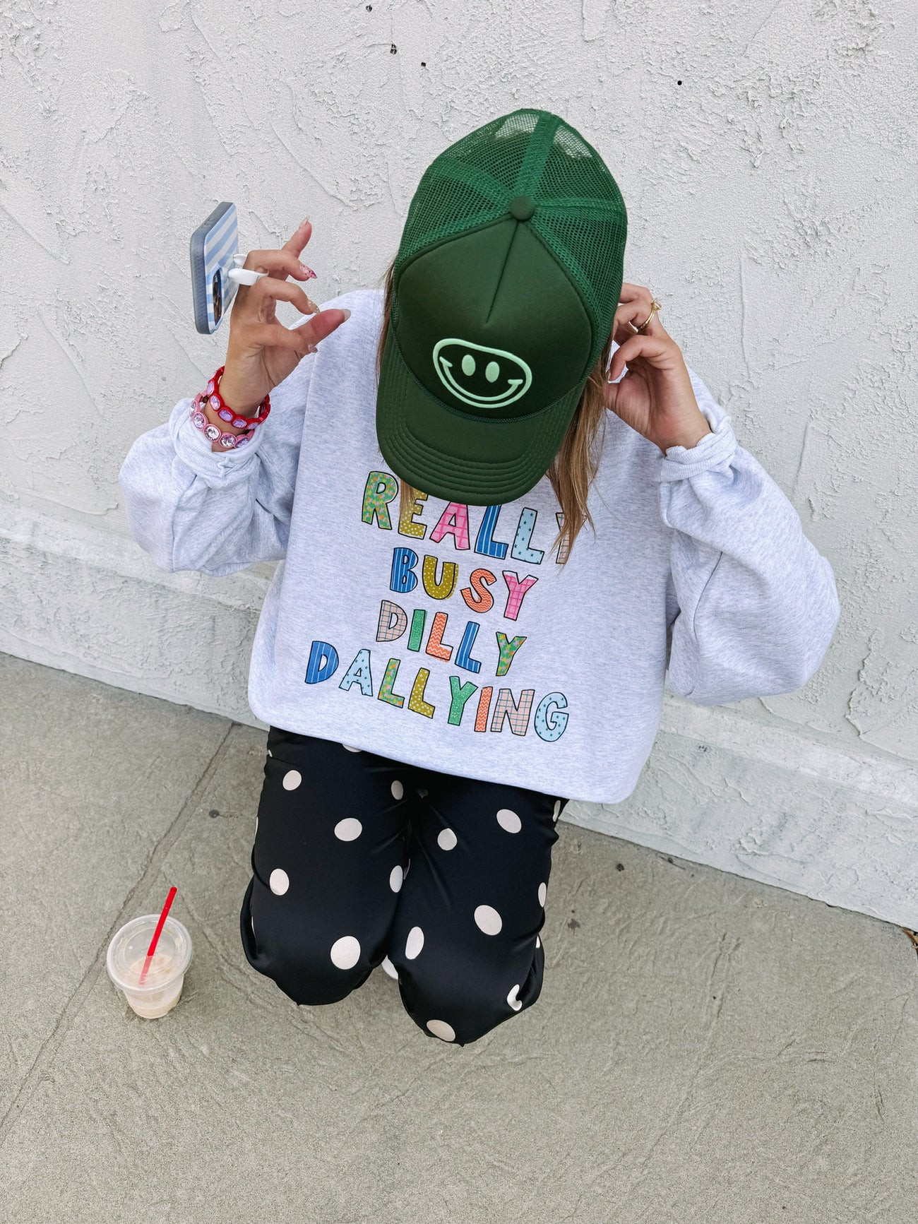 ETTA OG | dilly dallying sweatshirt - ash | Etta+East