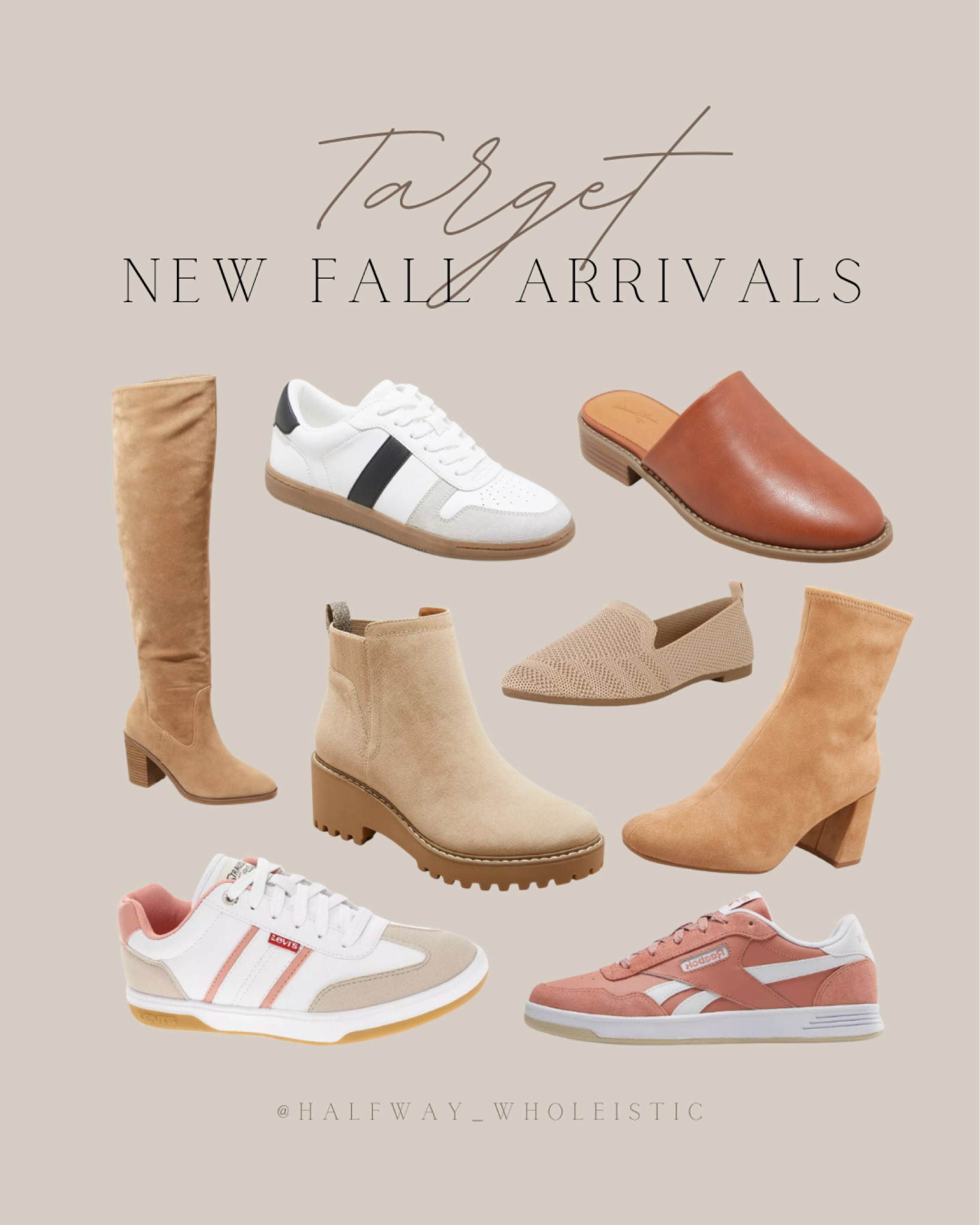 Shop these new women’s fall shoe arrivals at Target!

#boots #sneakers #chelsea #flats #mules 

#LTKFindsUnder100 #LTKSaleAlert #LTKShoeCrush