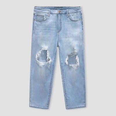 Women's High-Rise Vintage Straight Cropped Jeans - Universal Thread™ | Target