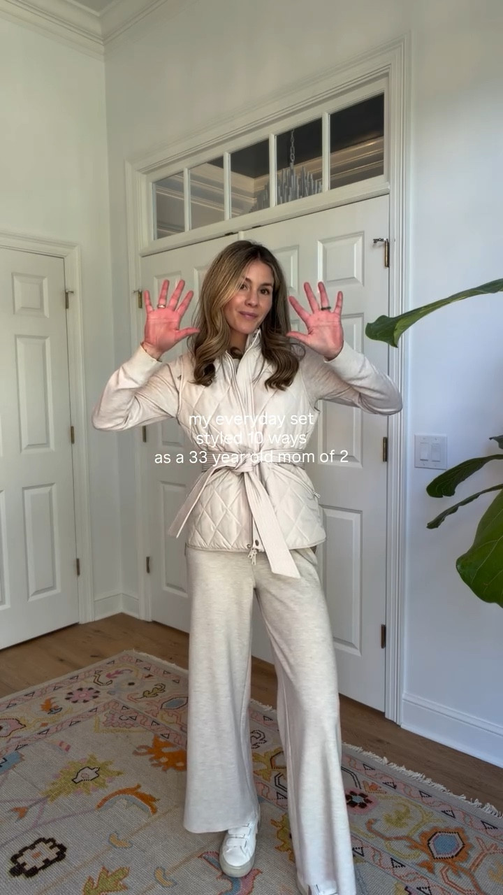 10 of my favorite ways to style the drop-off set 🤍 now 30% off with my code CHARLI30 + comes in 3 colorways. 

#LTKValentine #LTKdayinmylife #LTKgrwm