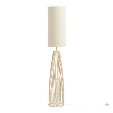 Natural Bamboo Finn Floor Lamp | World Market