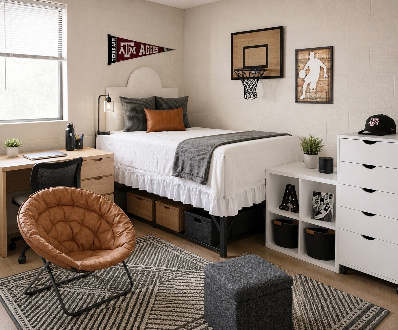Modern College Boy Dorm Room

Modern boy bedroom, back to college, college essentials, items for college, college prep, dorm decor, boy dorm, dorm seating, dorm storage, dorm organization, college apartment, Pottery Barn Teen, back to school shopping

#LTKHome