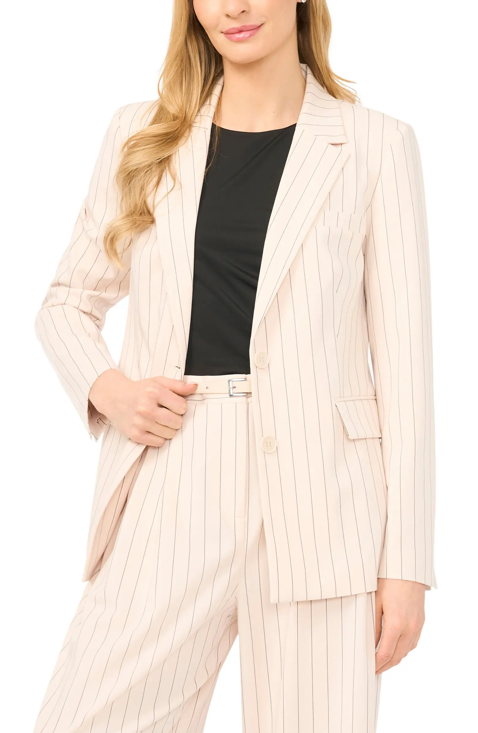 Halogen® Pinstripe Blazer | Nordstrom | Nordstrom
