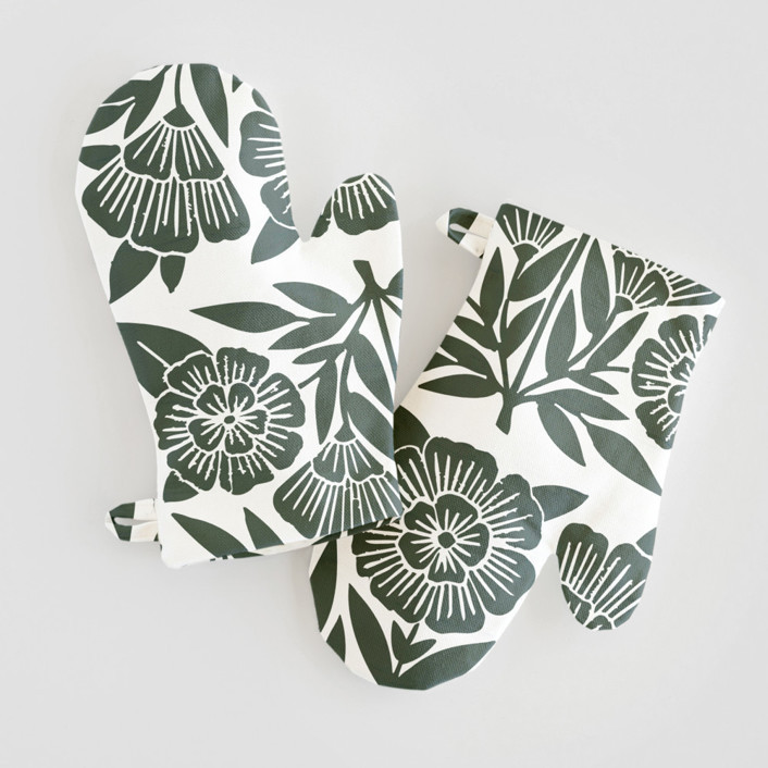 Block Print Floral | Minted
