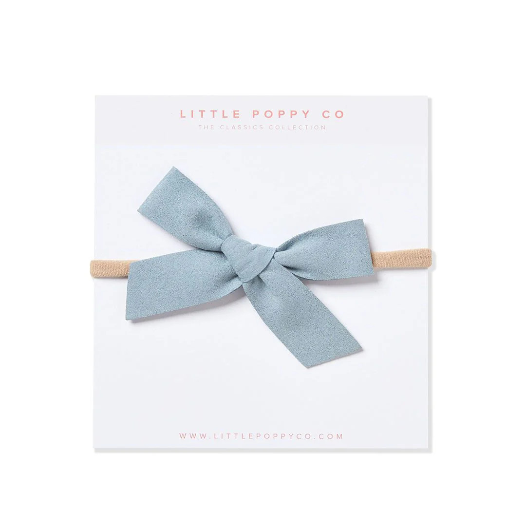Robin Egg Headband Bow | Little Poppy Co