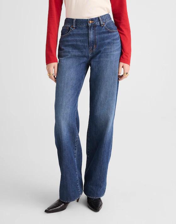 The Perfect Vintage Wide-Leg Jean in SoftDrape | Madewell