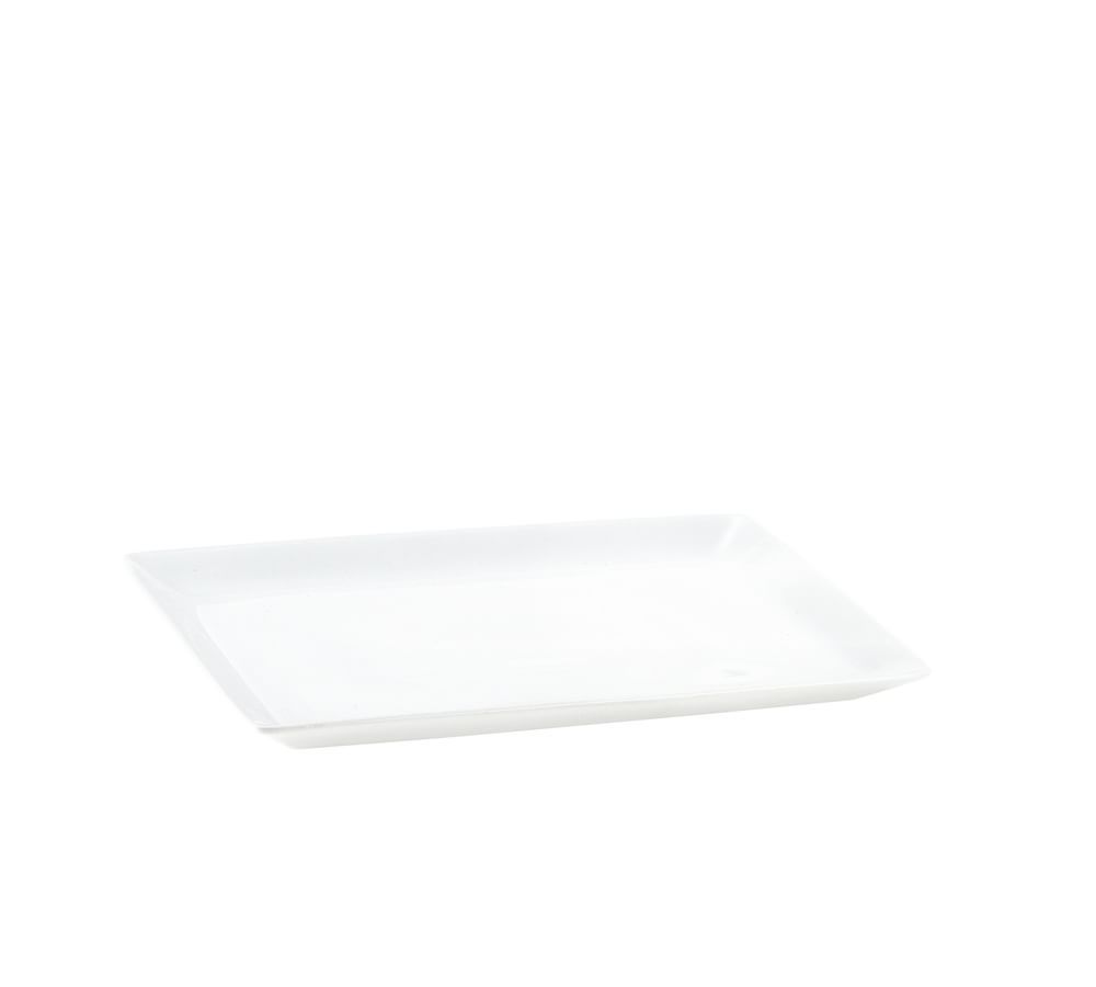 Great White Porcelain Rectangular Serving Platter | Pottery Barn (US)