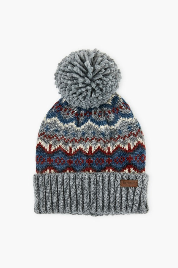 Mid Gray Case Fair Isle Beanie | Tuckernuck (US)