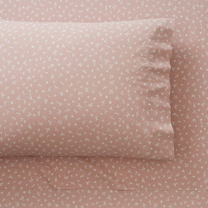 Emily & Meritt Organic Prairie Floral Sheet Set | Pottery Barn Teen