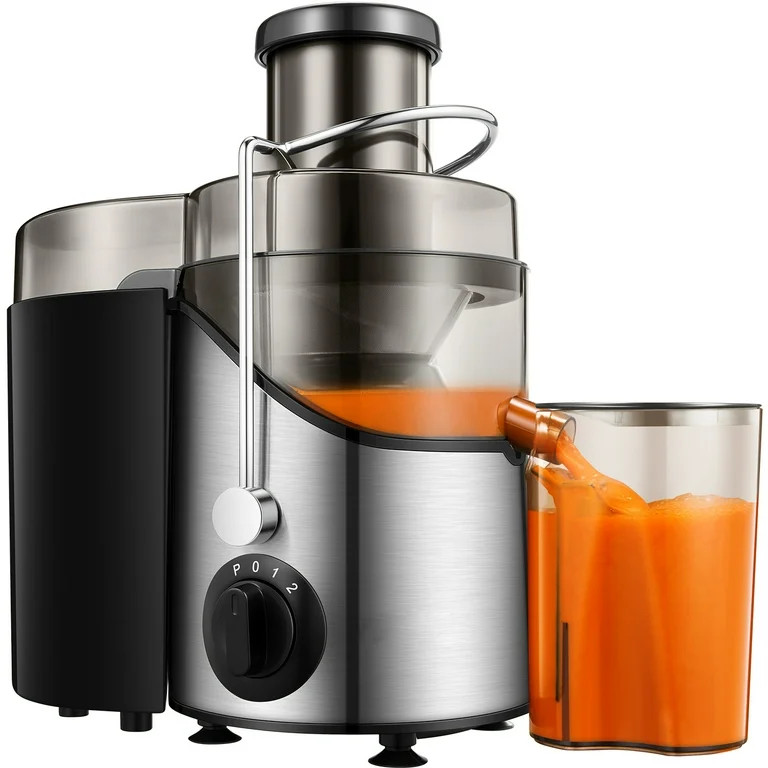 Juicer Extractor Easy Clean, 3 Speeds Control, Stainless Steel BPA Free | Walmart (US)