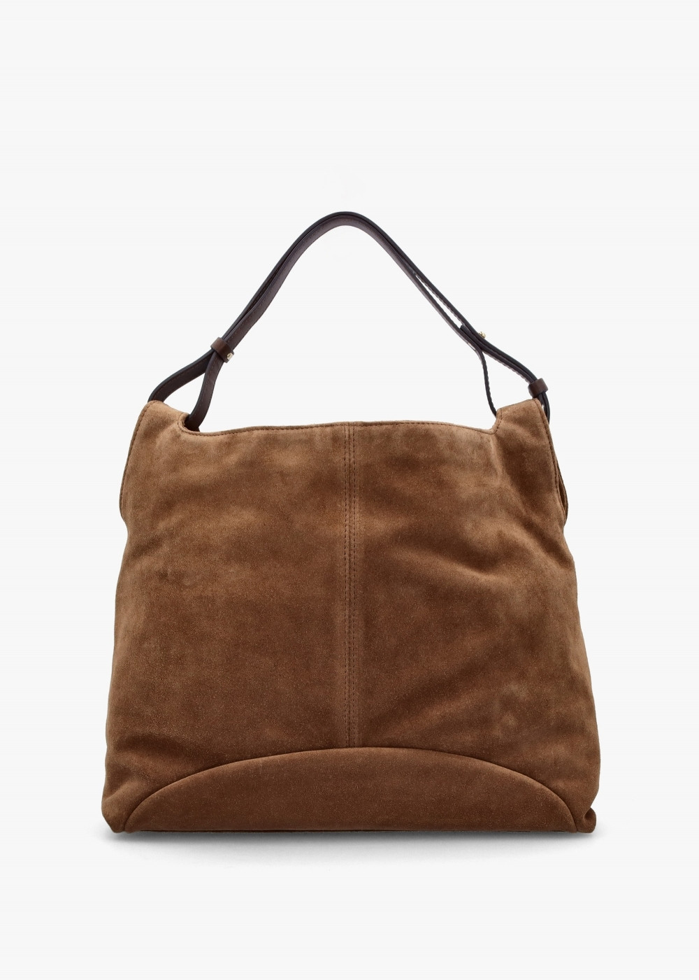 Inhobo Brown Suede Slouchy Hobo Bag | Daniel Footwear (UK)