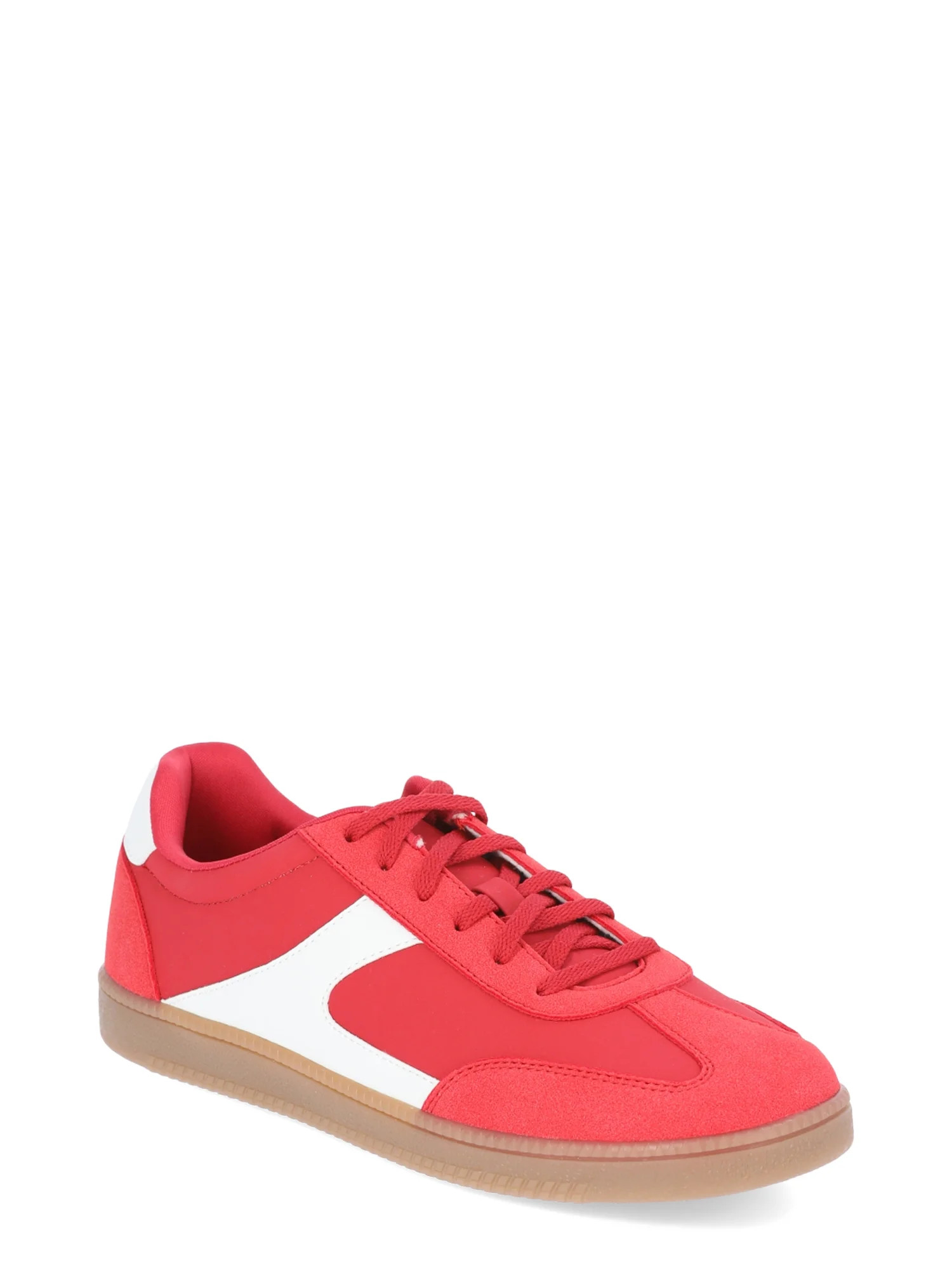 No Boundaries Women's Lace Up Sport Sneakers (Wide Width Available) | Walmart (US)