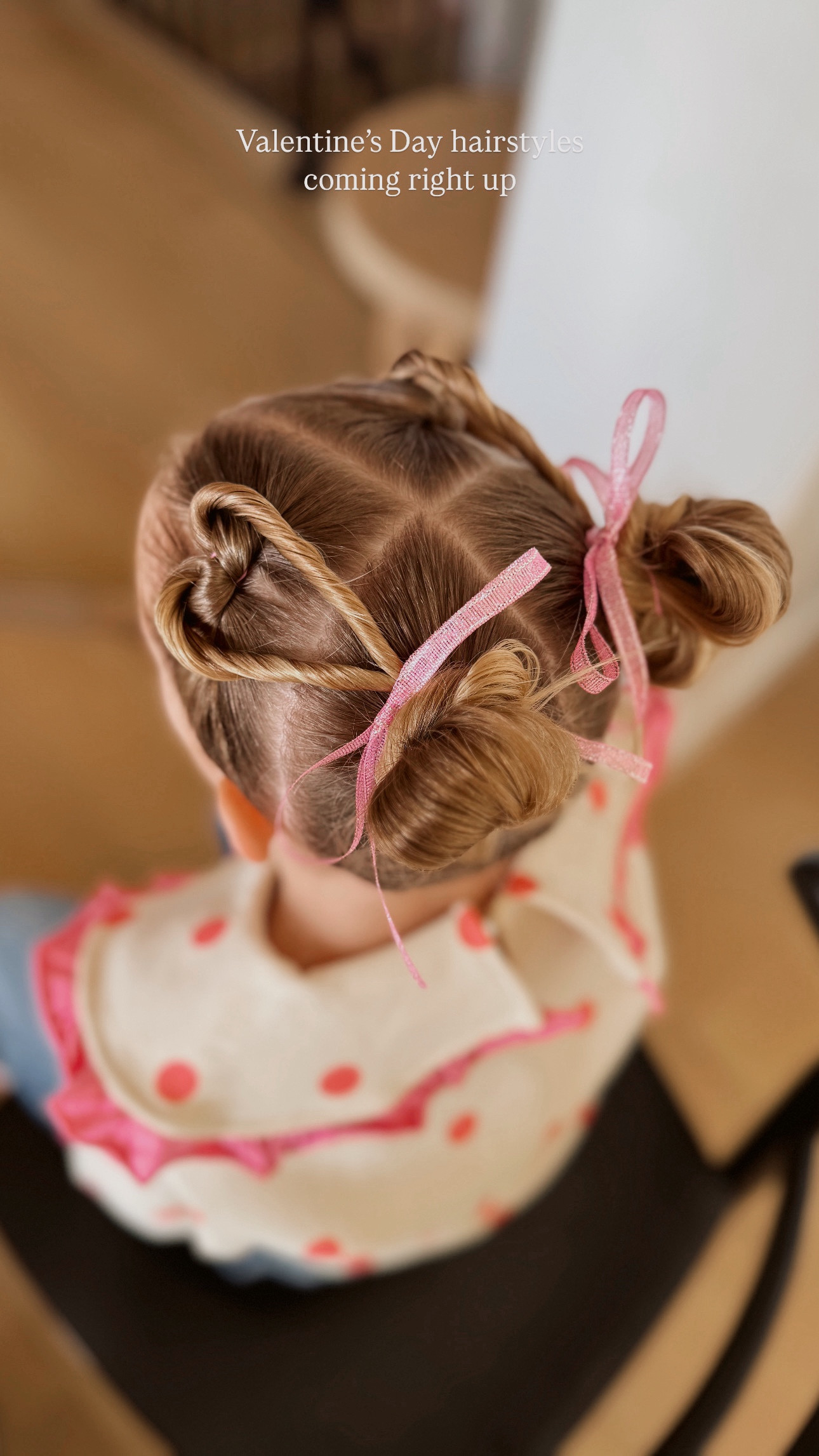 Twisted heart hair 