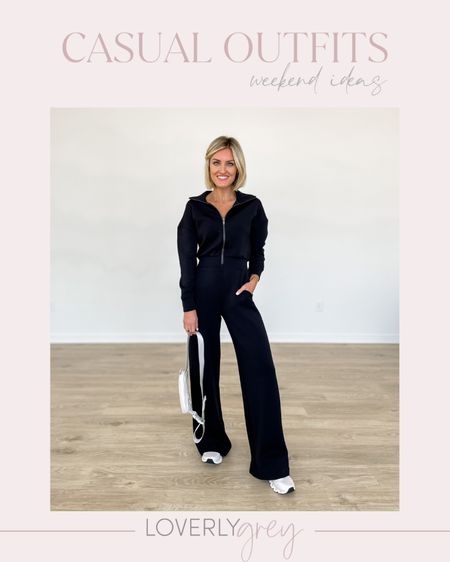 This jumpsuit is perfect for running errands or traveling! I am wearing an XS! Use code: BRITTANYXSPANX for 10% off! 

Loverly Grey, jumpsuit, travel outfit 

#LTKSeasonal #LTKsalealert #LTKstyletip