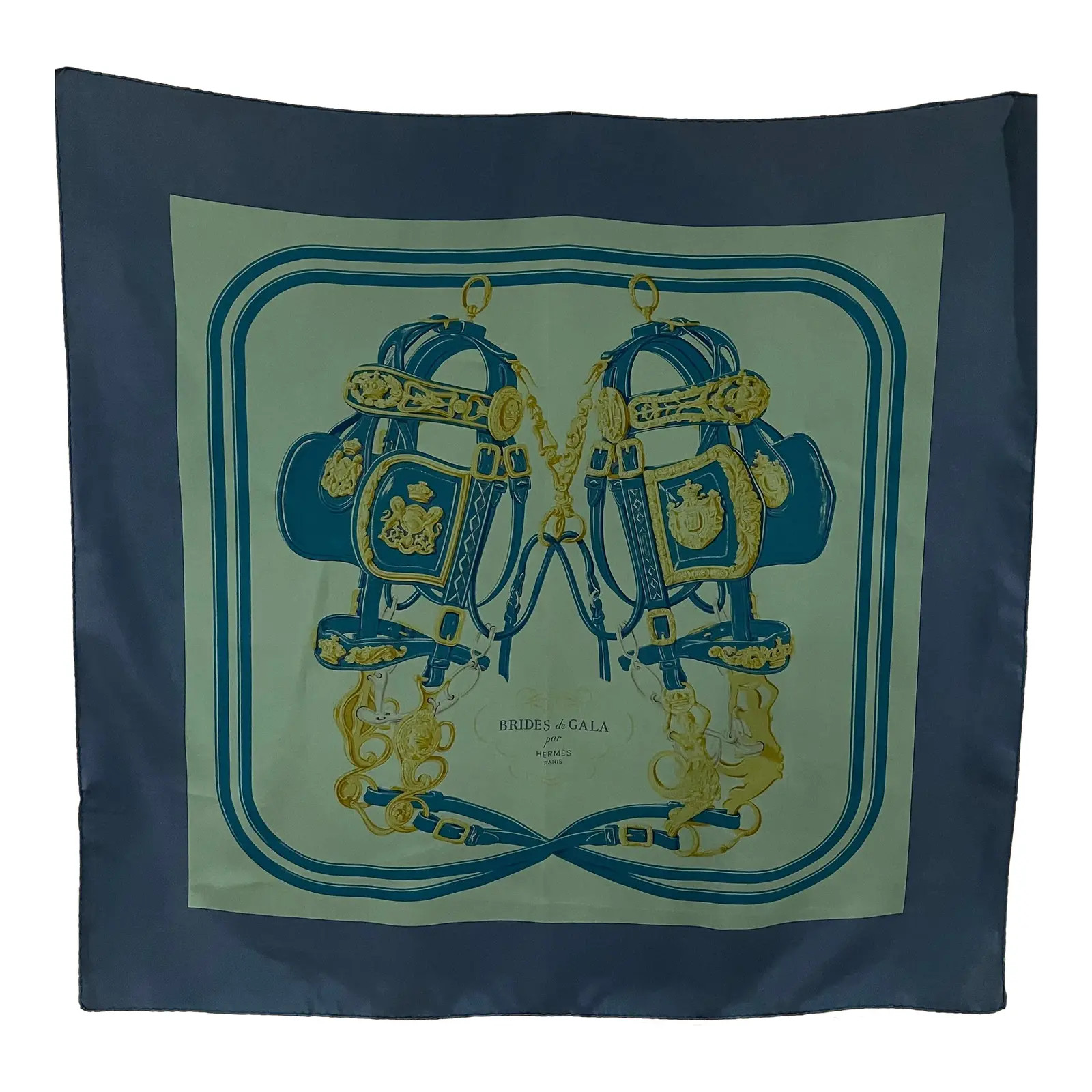 Hermès Brides De Gala 1957 Foulard En Soie Surteintée | Chairish