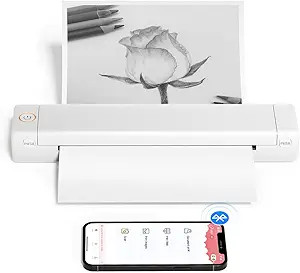 Phomemo Portable Printers Wireless for Travel, Thermal Tattoo Stencil Printer for Office, Home, B... | Amazon (US)