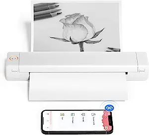 Phomemo Portable Printers Wireless for Travel, Thermal Tattoo Stencil Printer for Office, Home, B... | Amazon (US)