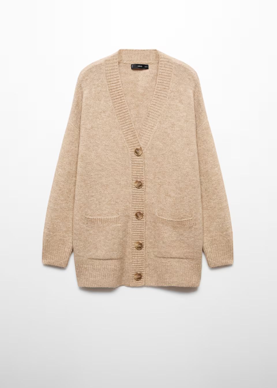 Oversized cardigan with buttons -  Women | Mango USA | MANGO (US)