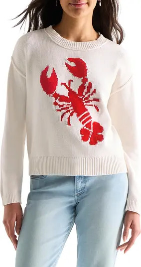 Lucky Brand Lobster Intarsia Crewneck Sweater | Nordstromrack | Nordstrom Rack