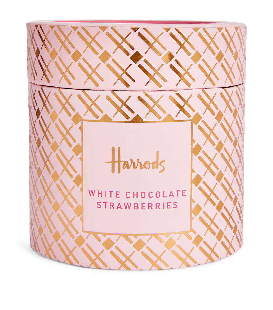 White Chocolate Strawberries (225g) | Harrods