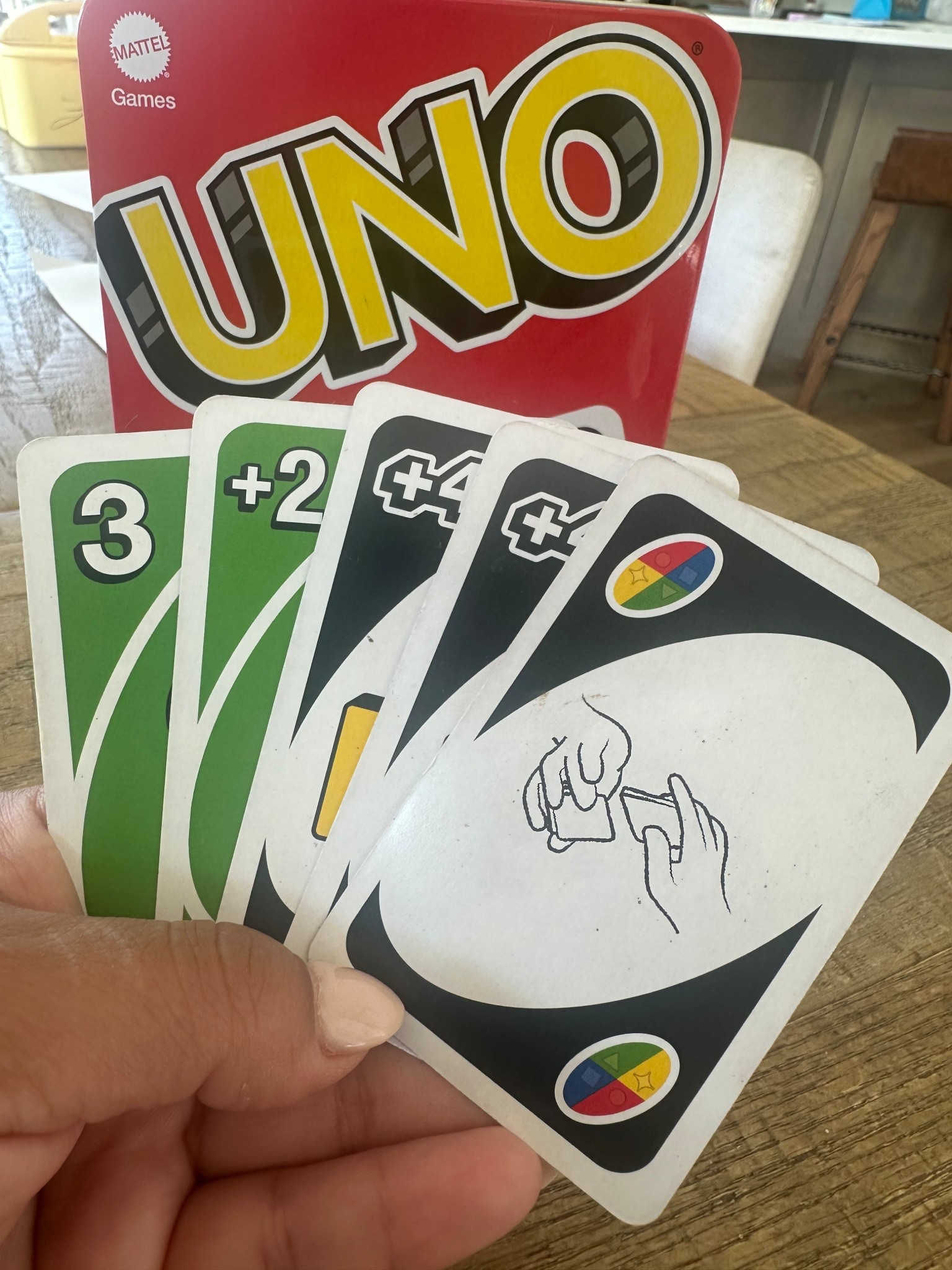 We don’t play games in this house… unless it’s UNO and someone’s about to cry. 😂
This version is a favorite around here… fast, fun, and surprisingly educational.
Linked it in my LTK for your next family game night. 🎲#LTKMomStyle #LTKFinds #FamilyGameNight #RealMomLife #LTKhome #WhatWePlay #MomLifeUnfiltered #AmazonFinds #LTKkids #LTKEveryday

#LTKFamily #LTKKids #LTKTravel #LTKFamily