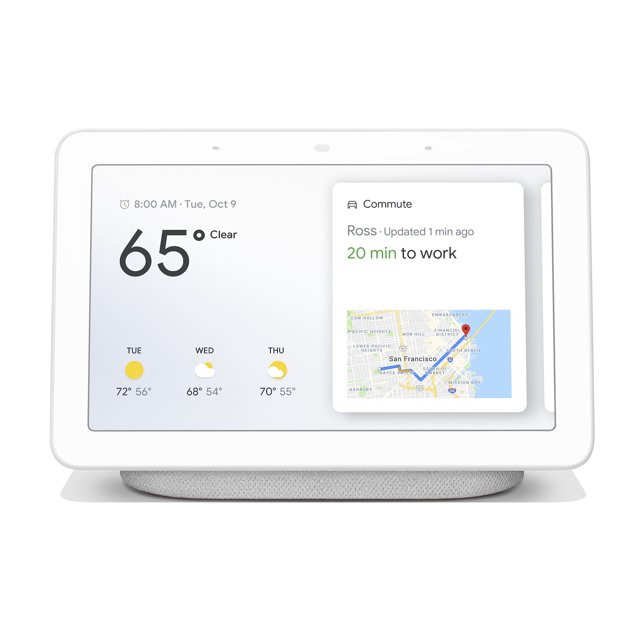 Google Nest Hub - Chalk | Walmart (US)
