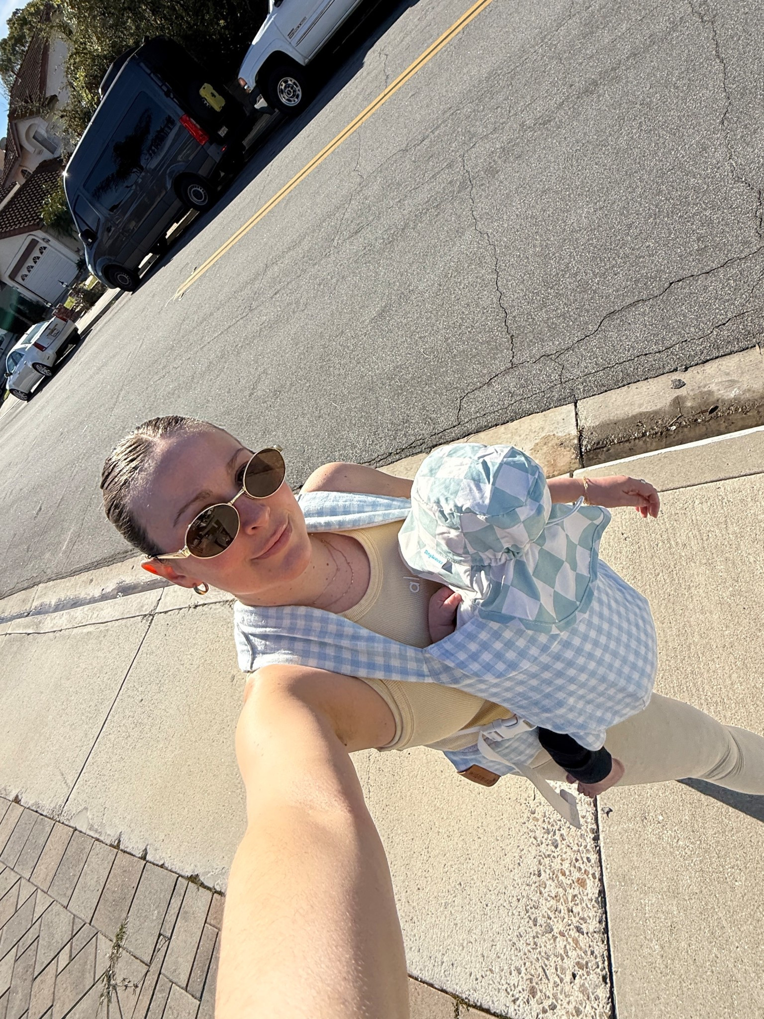 Day 1 getting my pink back: a walk in a matching set

#LTKmomlife #LTKActive #LTKBaby