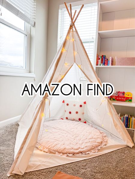 This Amazon tent is a win! Only $30!! 

#LTKfamily #LTKkids #LTKbaby