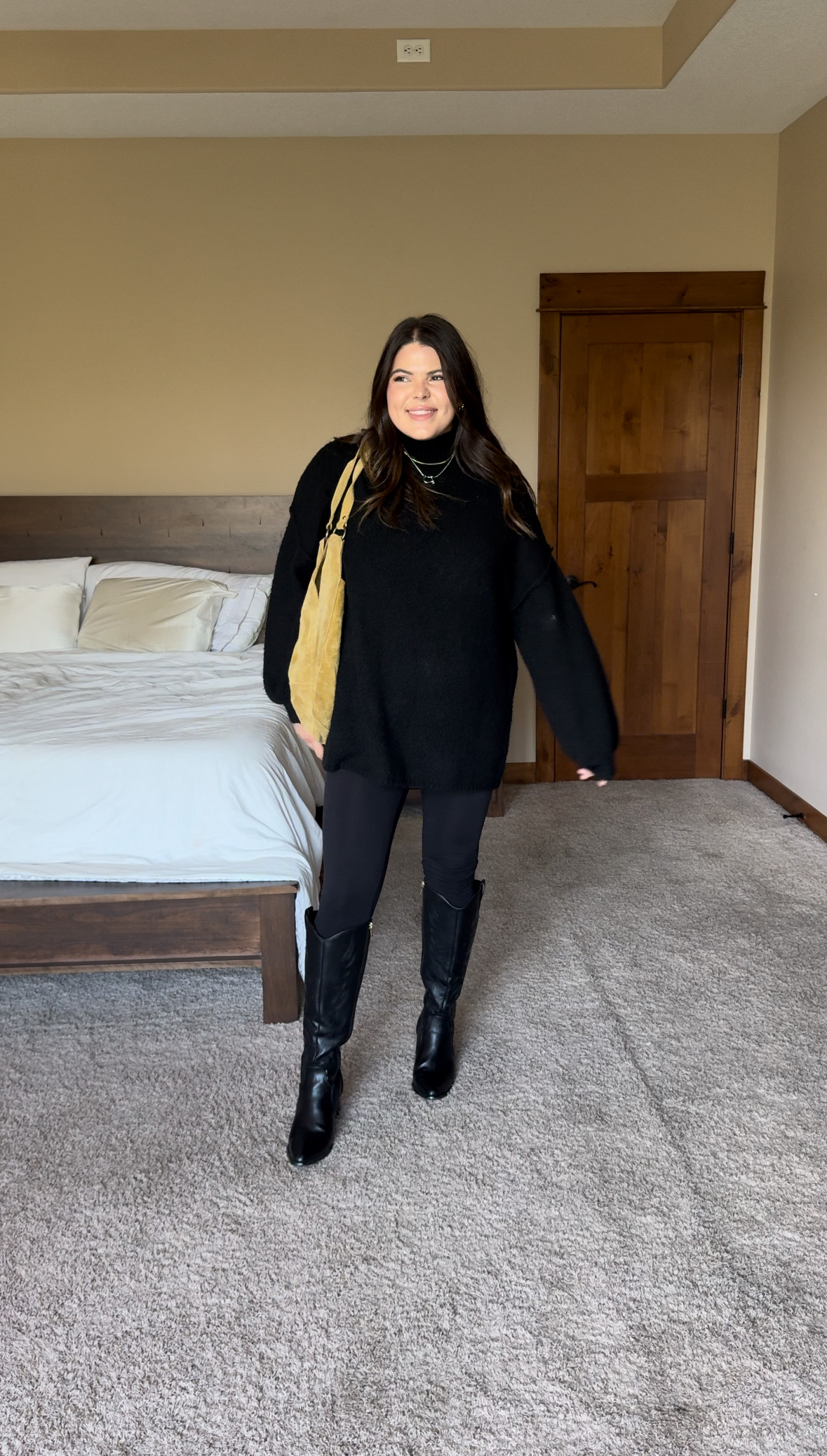 Fall sweater outfit - all black | Amazon (US)
