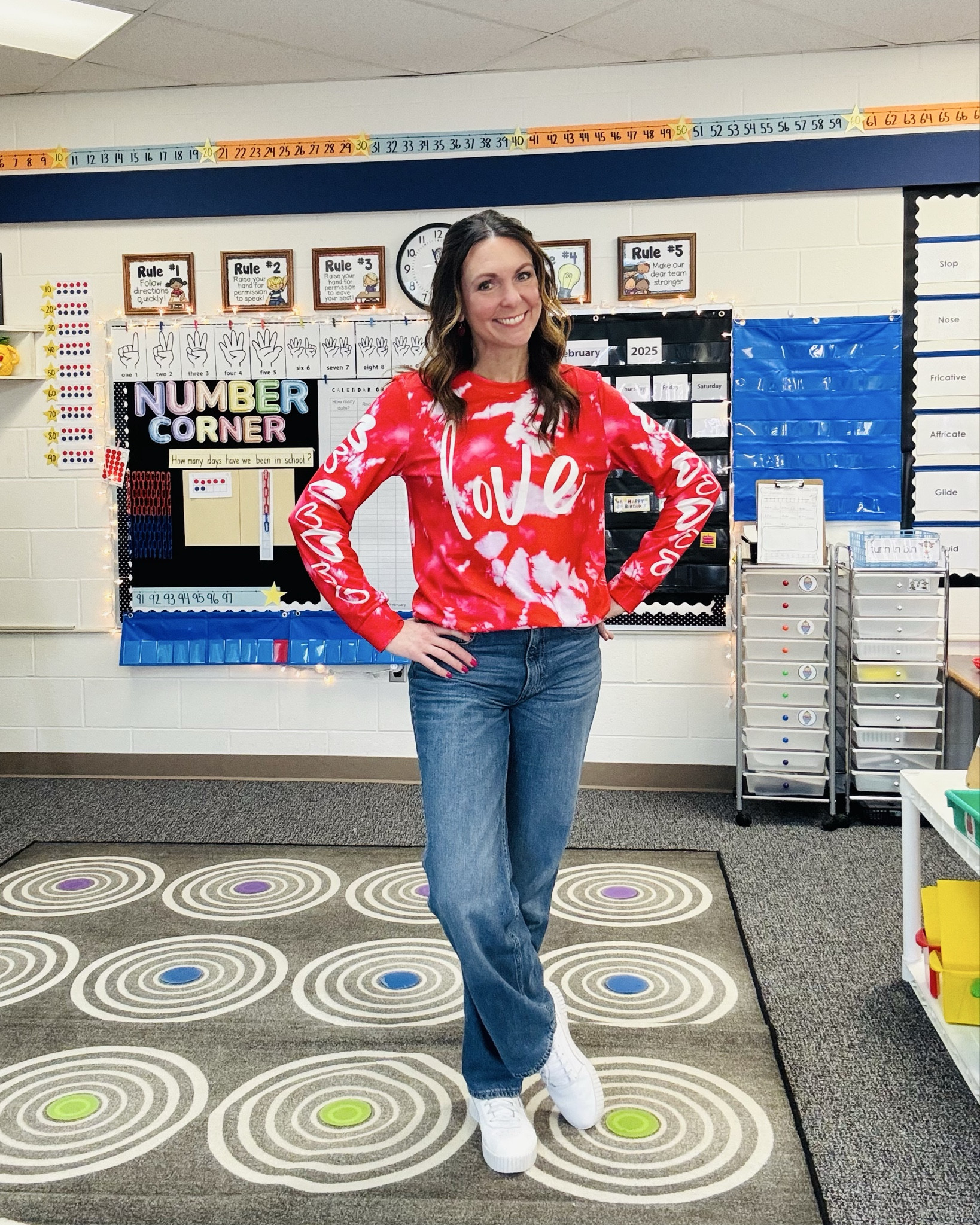 Tie Dye meets Valentines Day🫶🏼

#LTKFindsUnder50 #LTKWorkwear #LTKOver40