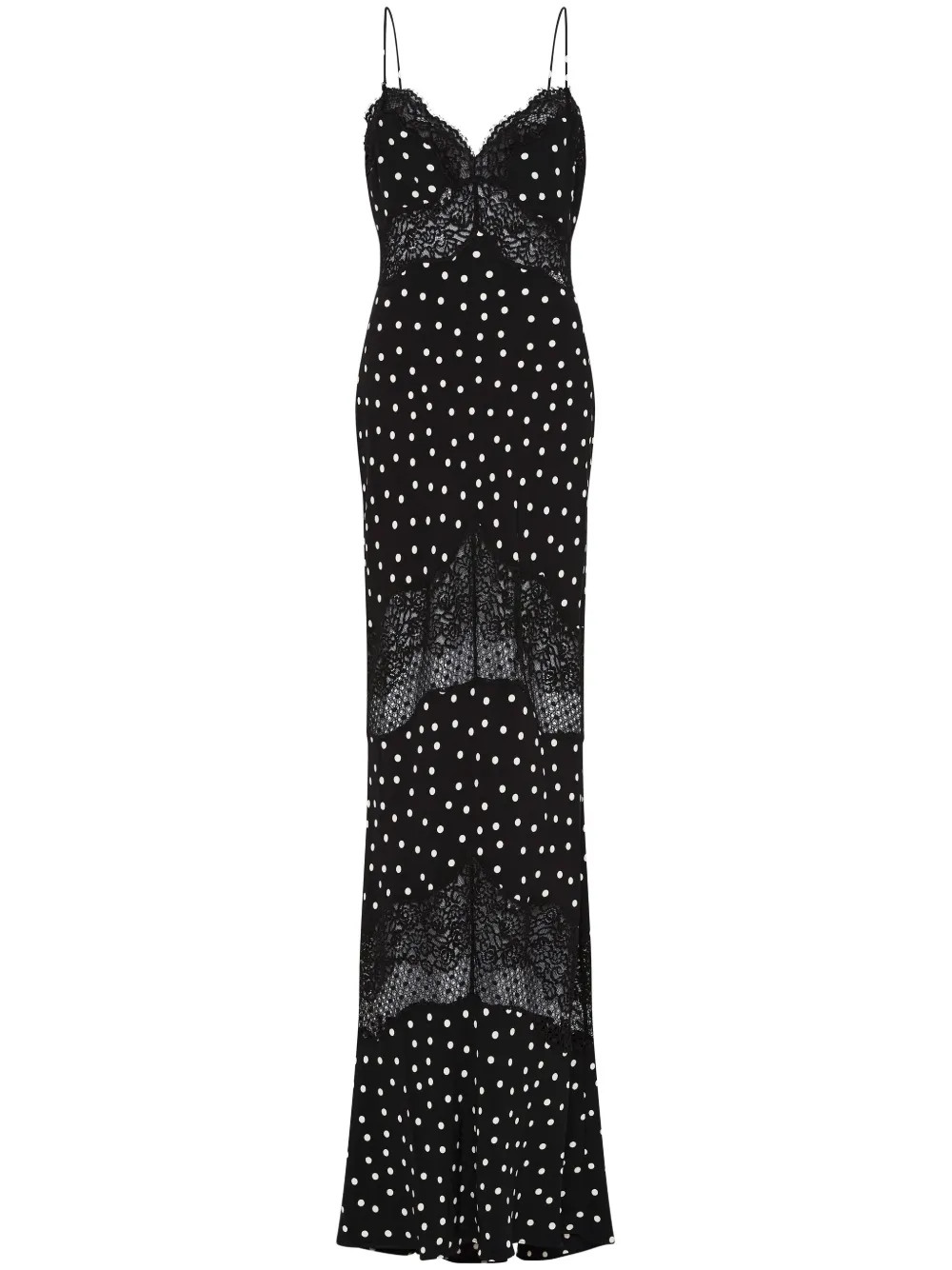 Celyn polka-dot maxi dress | Farfetch Global