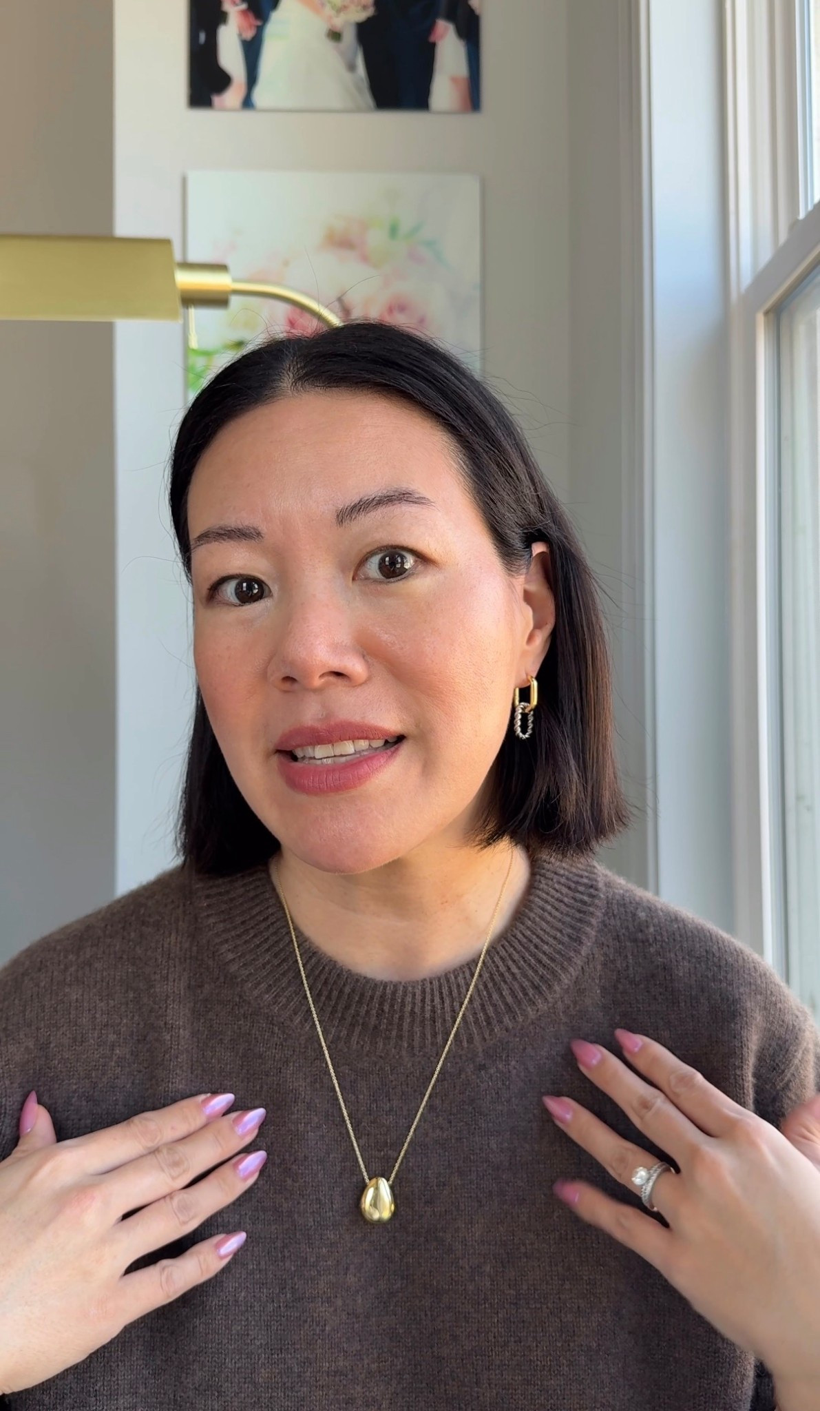 I love that these earrings and necklace are so elegant and go nicely with my personal style, but they are also tarnish proof so you can wear them anywhere!

#LTKTravel #LTKOver40 #LTKootd