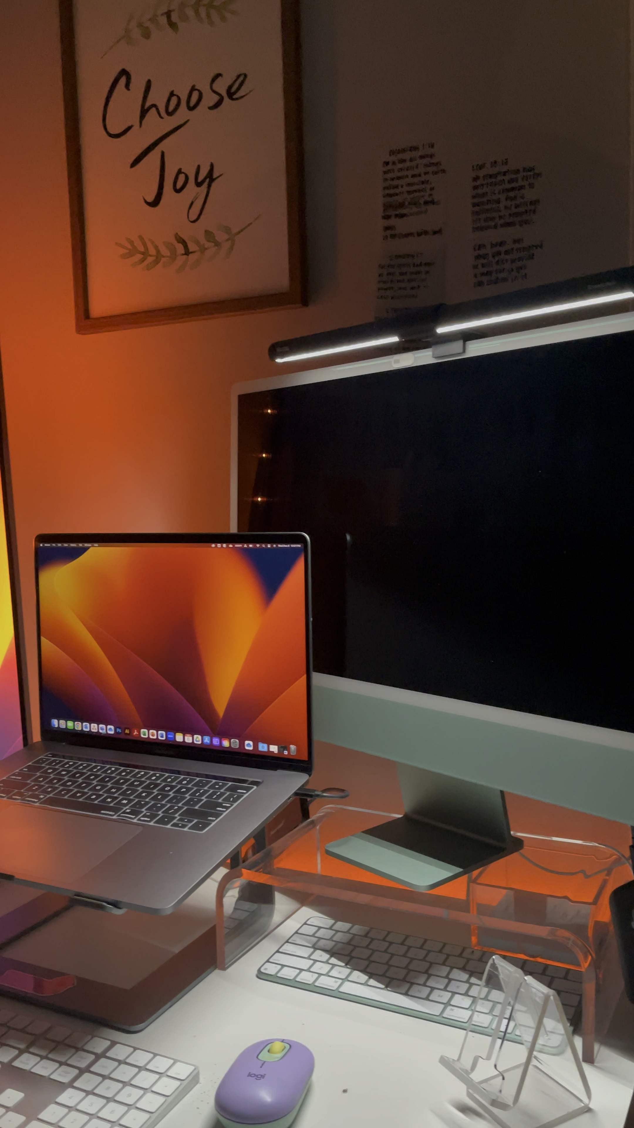 The perfect desk setup for me! I love my little area to unpack big ideas and create — a bigger desk is now required haha. #tech 

#LTKhome #LTKVideo #LTKfindsunder50