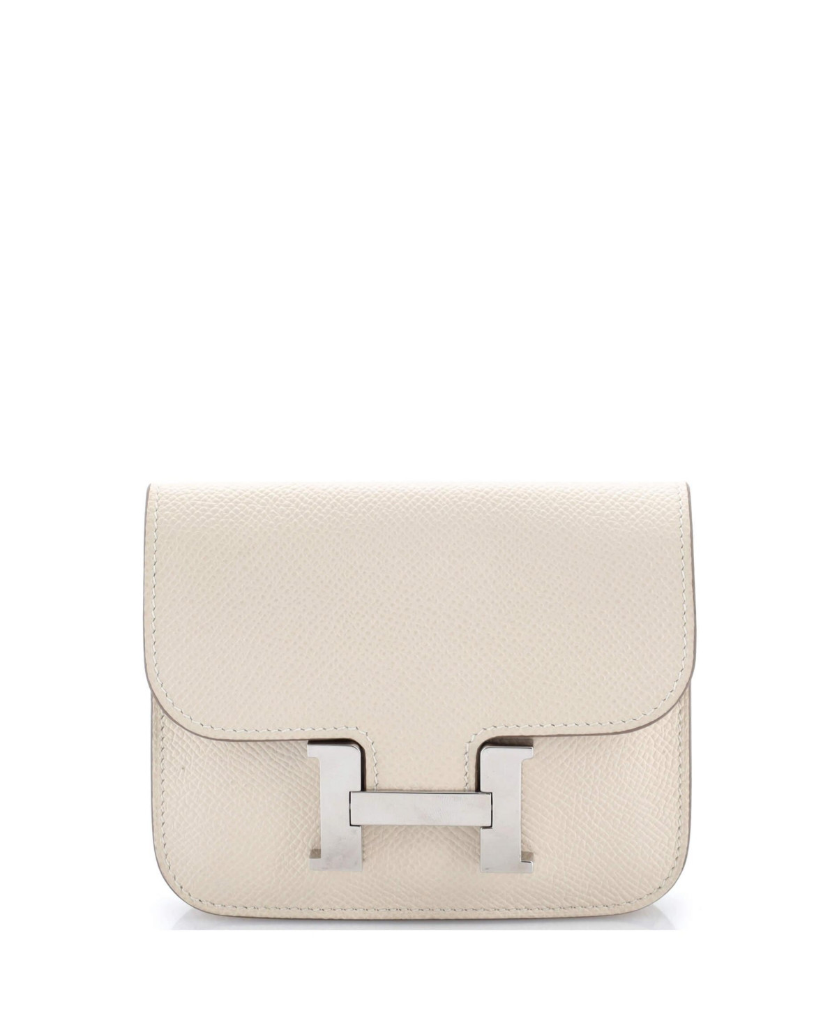 Pre-Owned HERMES Constance Slim Wallet Epsom - Natural | Macy's