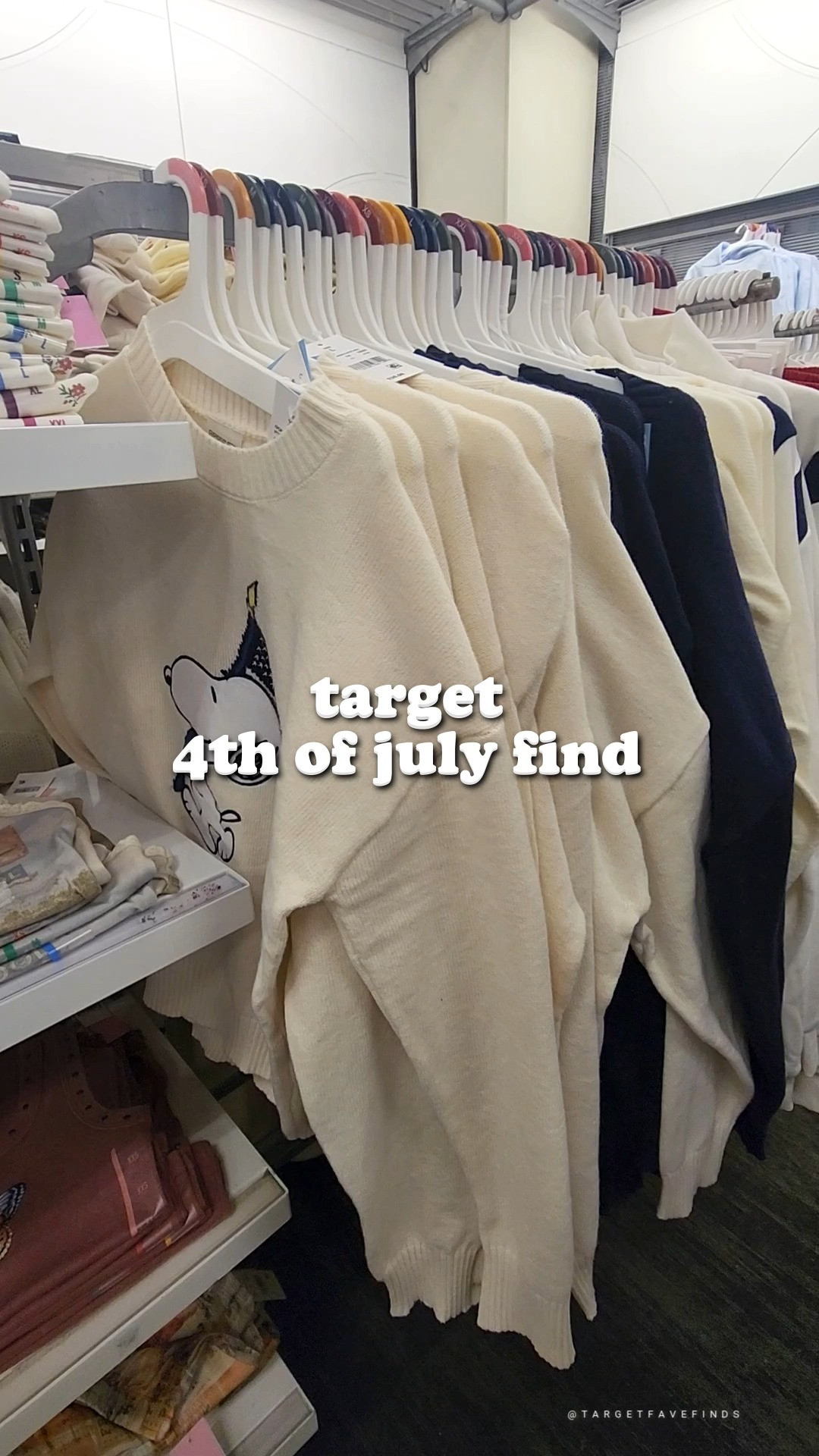 Target Snoopy sweater, patriotic dog sweater, 4th of July sweater, summer knit sweater finds ✨

I almost walked past these in Target because I assumed they’d feel overly themed… but both are actually pretty wearable outside of July 4th too.

The Snoopy one feels like the safer classic pick, but the navy dog sweater honestly has personality. The little flag bandana detail is so cute!

Both feel easy to throw on with denim shorts, white jeans, dresses or over your shoulders for summer nights.

#targetstyle #targetfinds #fourthofjulyoutfit #summerstyle #targetfashion #coastalgrandma #ltkstyle 

 