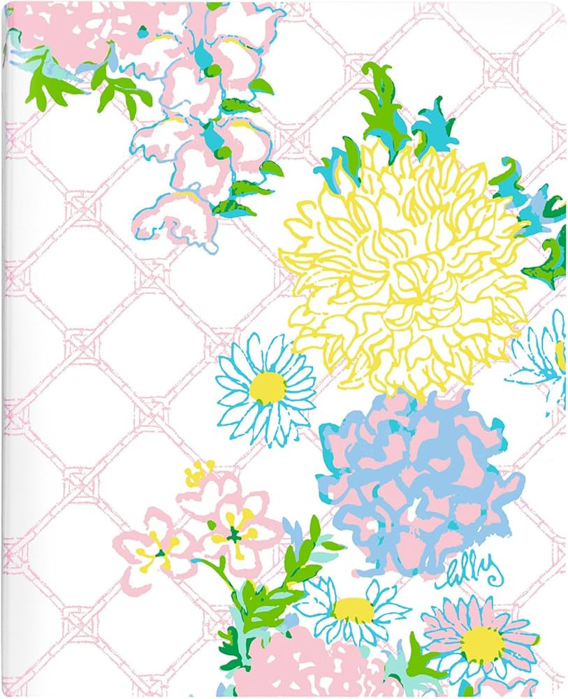 Lilly Pulitzer Concealed Spiral Mini Notebook, 6 x 8.25 Small Journal with 160 College Rules Page... | Amazon (US)