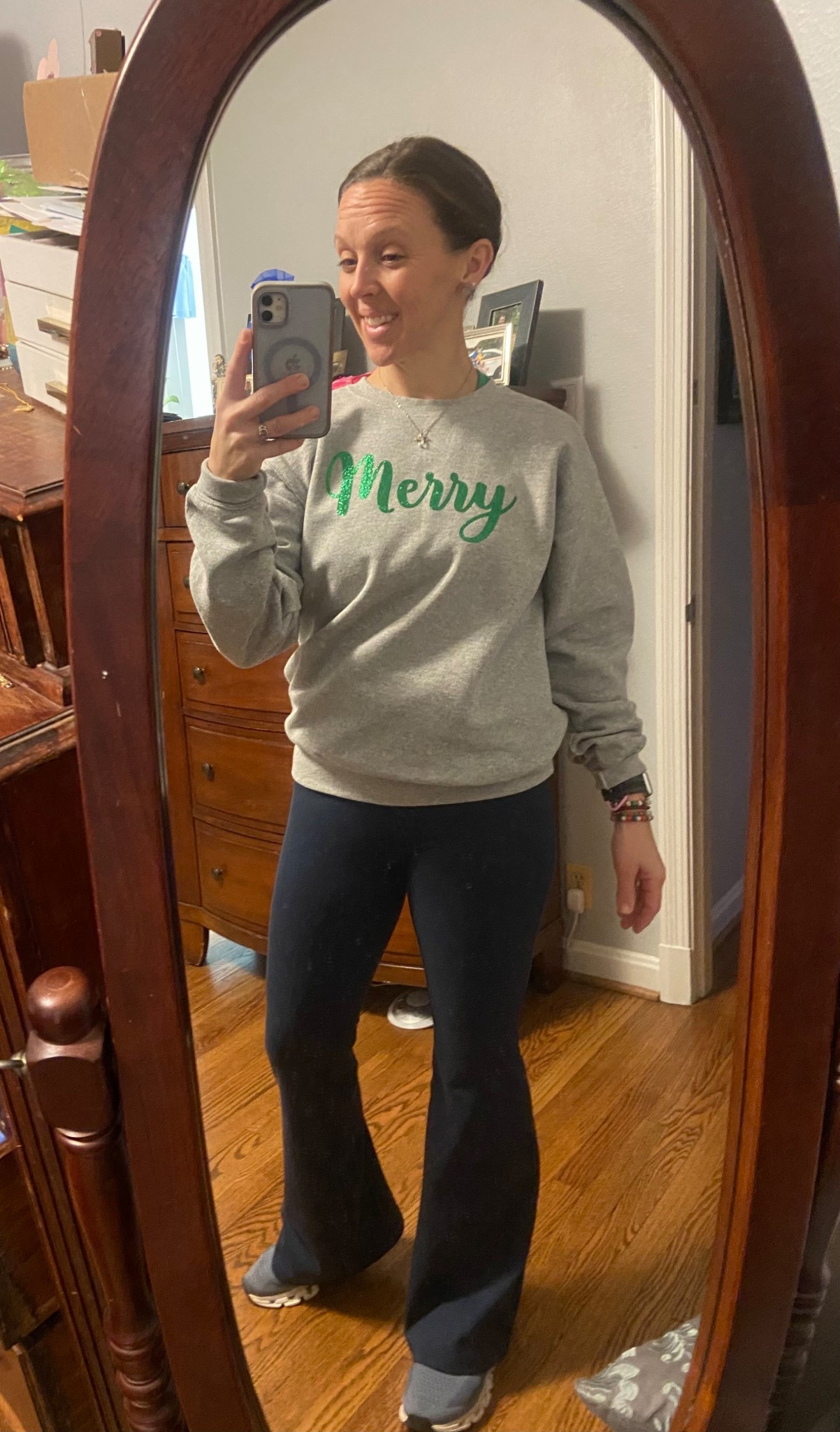 These leggings are so soft, warm but not heavy, and comfortable at the same time; called butter bliss, and that sums it up so well.  These would be a great gift and give a pricier brand a run for their money. 


 #target #giftforher #giftforteen  #designerdupe #under25 #watchnow #budgetfriendly #flareleggings 


#LTKU #LTKOver40 #LTKFindsUnder50 #LTKActive #LTKGiftGuide