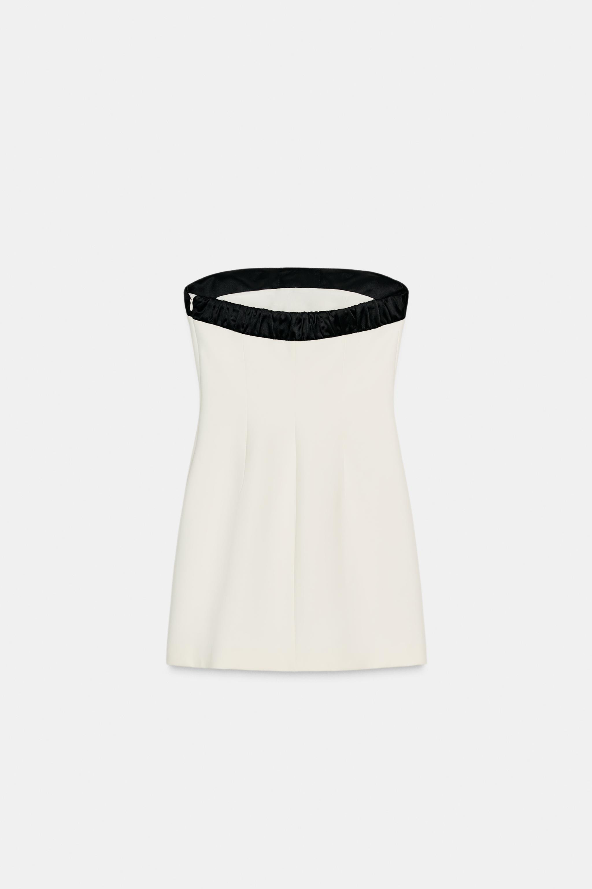 STRAPLESS DRESS WITH BOW | Zara IT