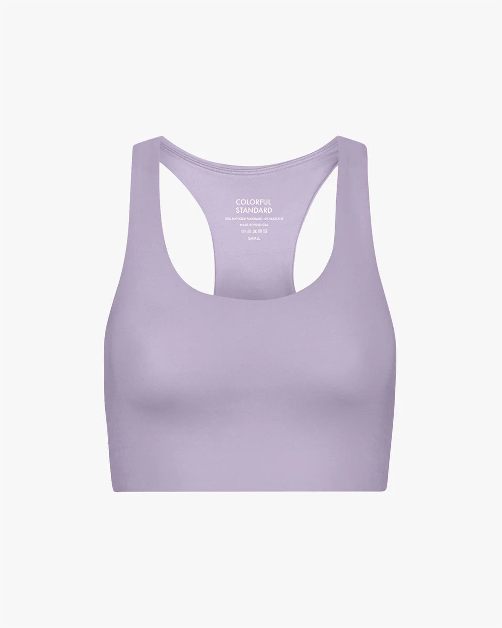 Active Cropped Bra - Pearly Purple | Colorful Standard