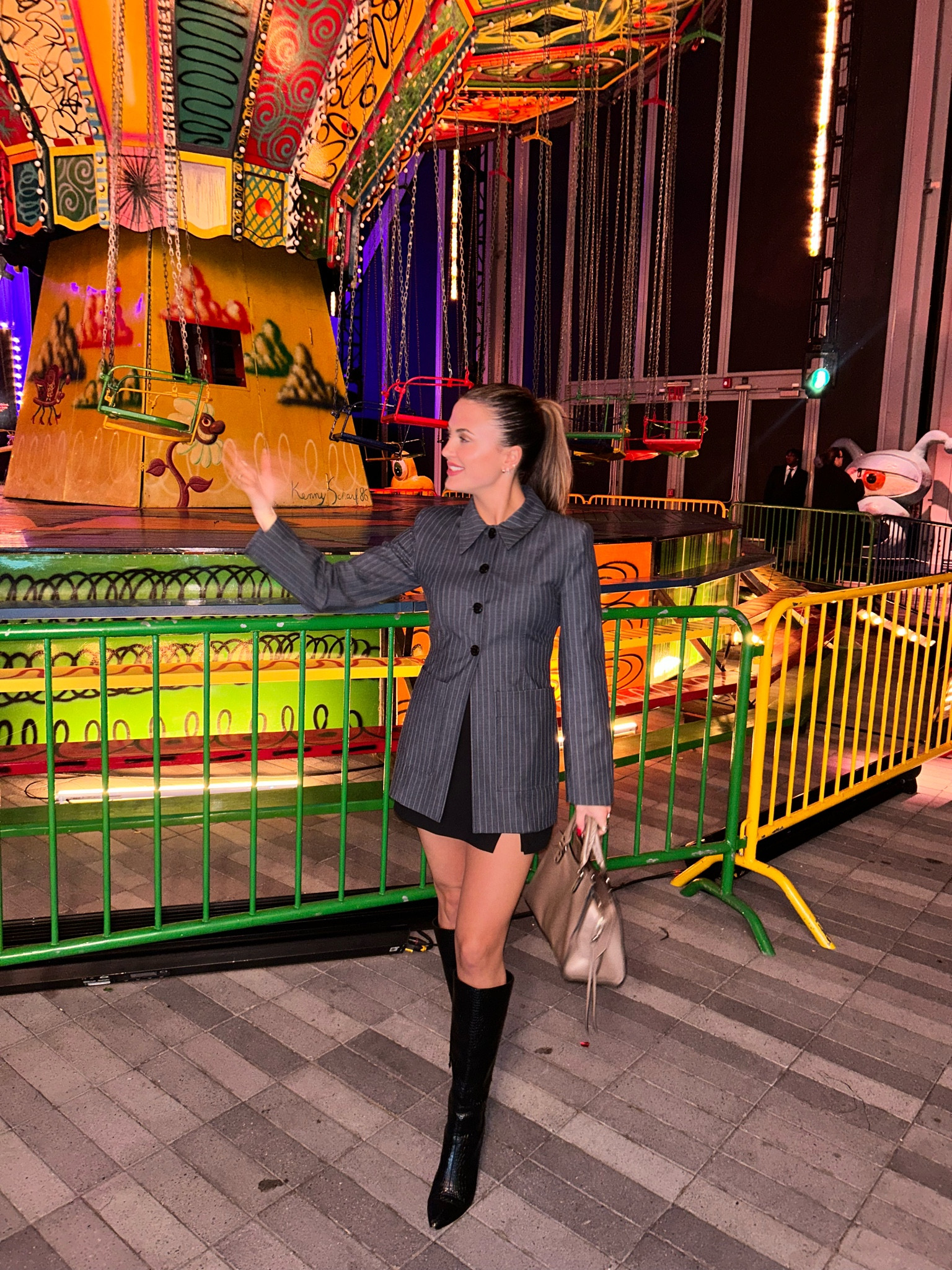 I’ve never received as many compliments than in this blazer top. Paired with a mini skirt and boots. Now ON SALE!!!! Now under $200 just in time for holidays. 

#LTKSaleAlert #LTKHoliday