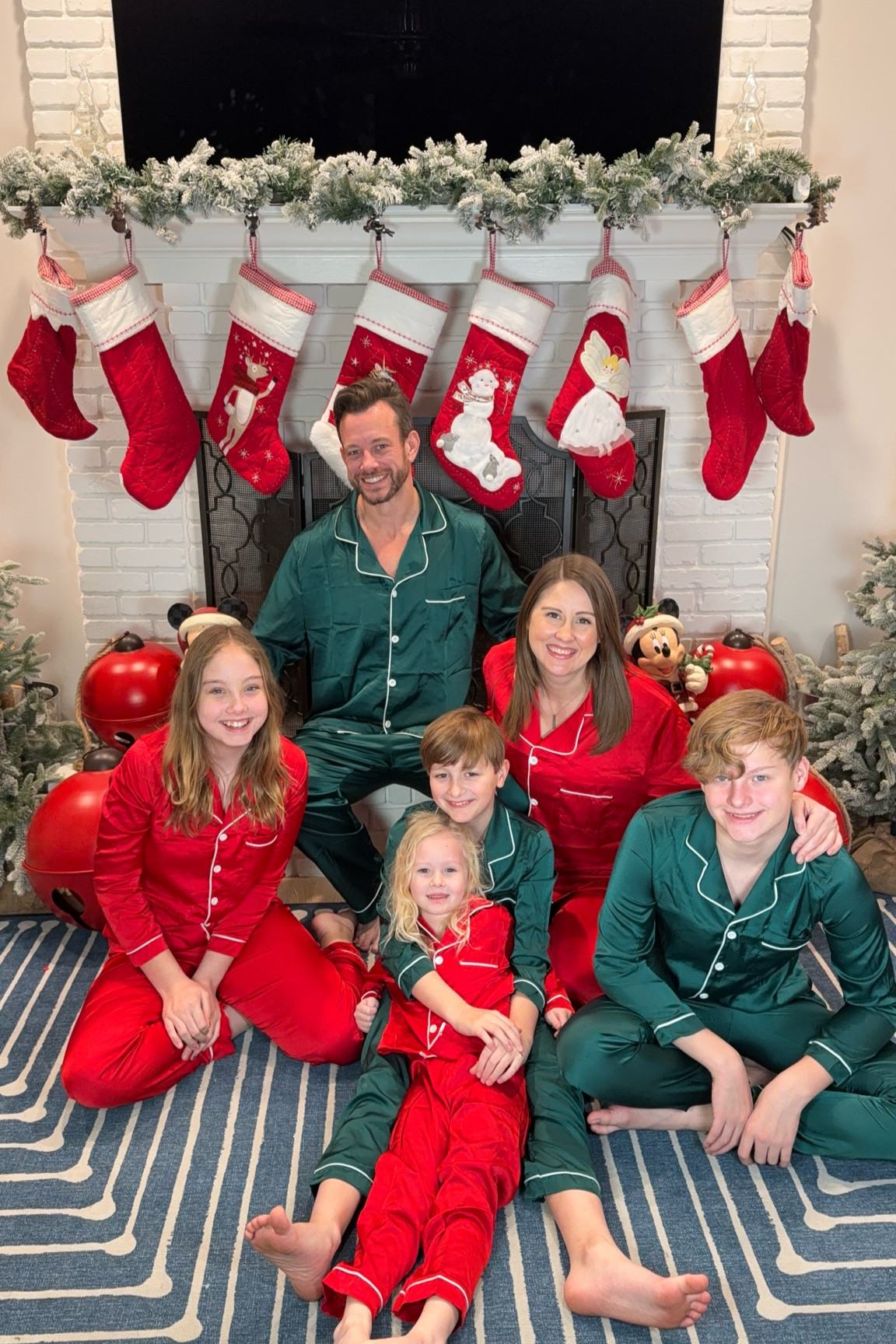 Get your family holiday-ready with these affordable matching PJs! 🎄✨ The green sets come in men’s and boys’ sizes, while the red sets are perfect for women and girls. ❤️ All are $25 and under, making them budget-friendly and festive! Tip: If you’re between sizes or prefer a looser fit, size up. Perfect for cozy mornings and holiday photos! 📸❄️ I also linked our Christmas stockings that are on sale now! #MatchingFamilyPJs #HolidayStyle #BudgetFriendlyFinds #HolidayPJs 

#LTKHoliday #LTKFamily #LTKSeasonal